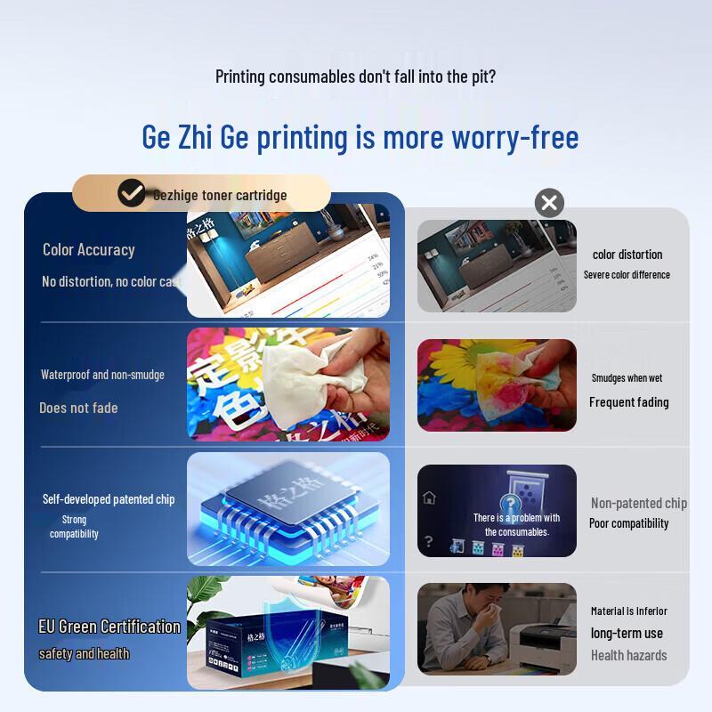 Compatible CF500A (202A) Toner Cartridge for HP Printers