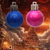 24pcs 3cm Colored Pearl Balls Creative Electroplated Balls DIY Supplies Christmas Balls  Window