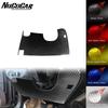 For Dodge Challenger SRT SXT 2015-2025 Carbon Fiber Driver's Anti-kick Protective Panel Car Accessories Decorative Stickers QH1