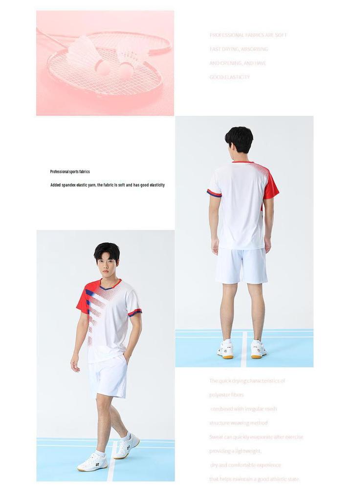 High-End Badminton and Table Tennis Uniforms: New Style Men's and Women's Sets