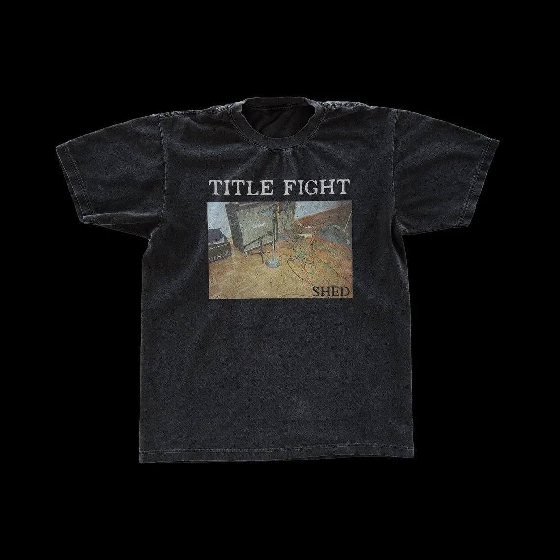 Футболка Title Fight, Унисекс футболка Shed S-5XL Q8124 S