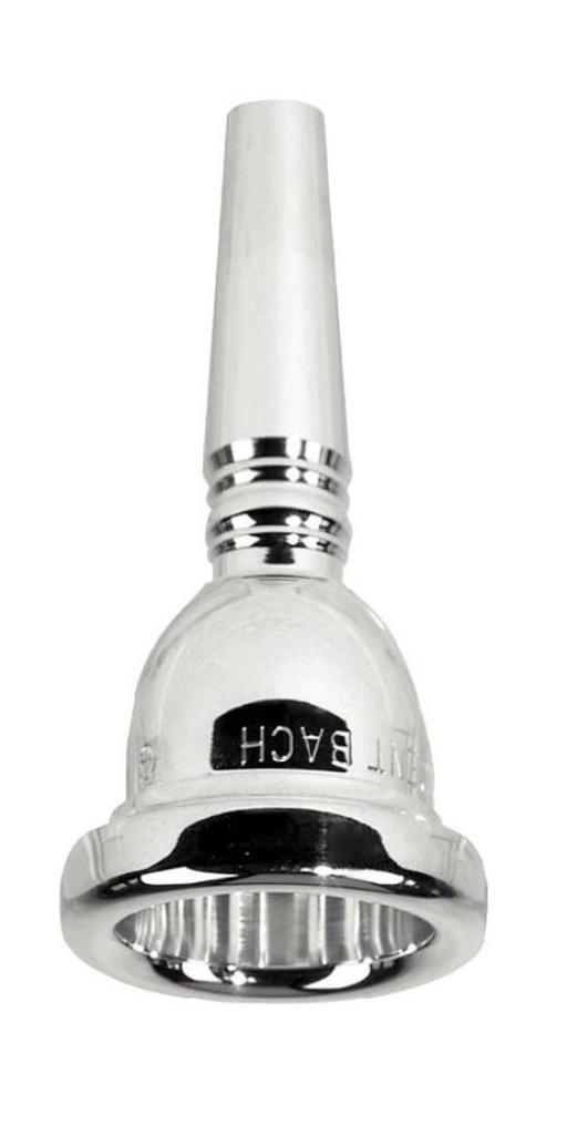 Bach Tuba (Sousaphone) Mouthpiece, 24W, Silver Plated Finish