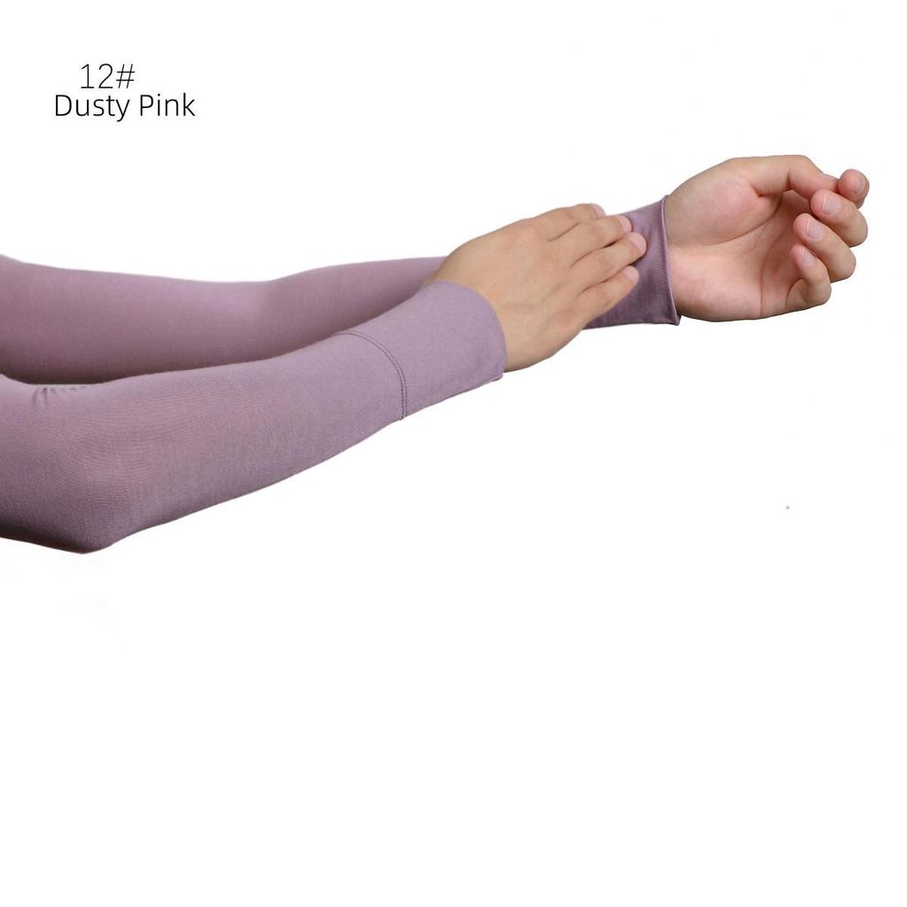 Women's Sun Protection Elastic Modal Cotton Arm Sleeves - Soft, Skin-Friendly, Anti-Exposure