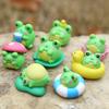 Frog Plush Toy Set With Creative Diy Micro Landscape For Kids And Collectors