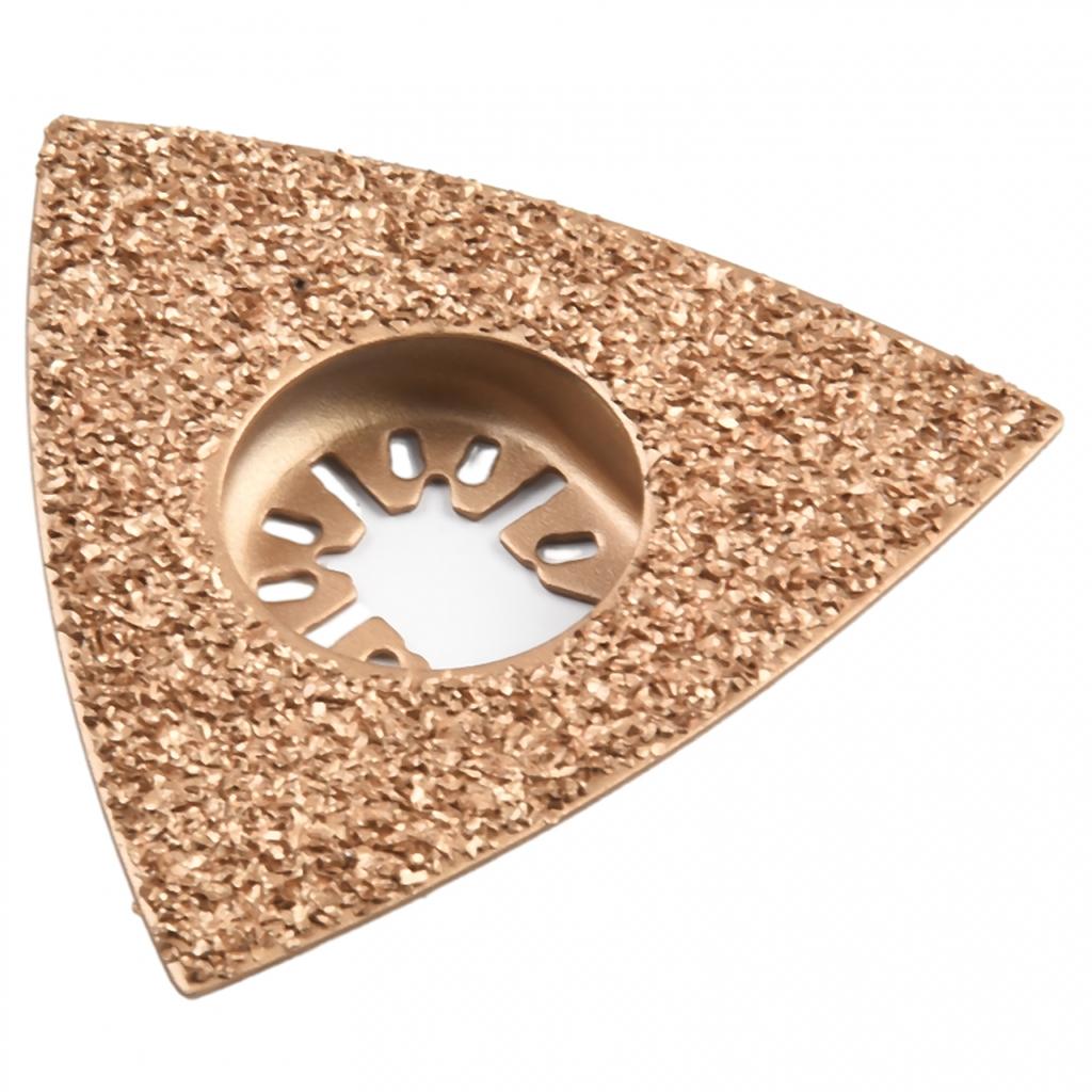 Triangular Carbide Grit Grinding Rasp Blade for Oscillating Multitool