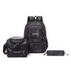 Children School Bags For Boys Set Schoolbag Primary Book Bag School Backpack With Lunch Bag 3Pcs Kids Waterproof Travel Rucksack
