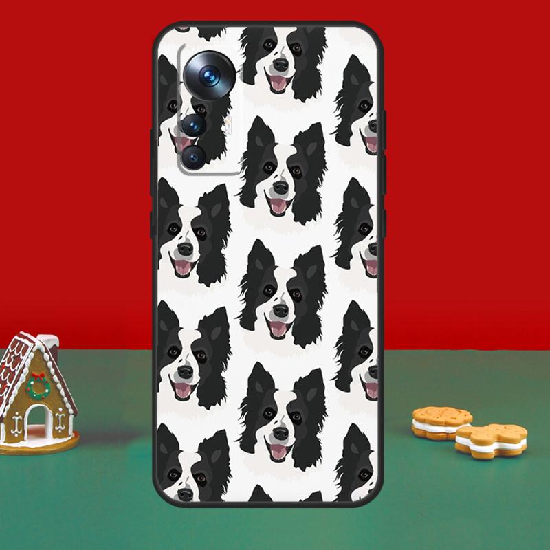 Border Collie Dog Case For Xiaomi 13T Pro 14 Ultra 12 13 Lite 11T 12T POCO F5 M6 X3 X4 X5 X6 Pro F3 M5s Cover