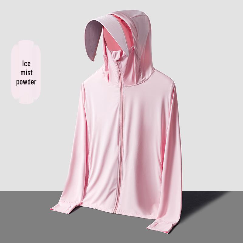 Women's Plus Size UV Protection Ice Silk Summer Jacket - 200 Jin Chubby MM Style