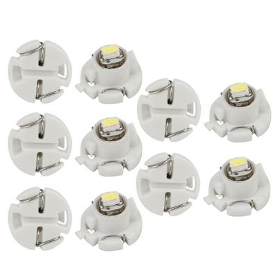 Panneau Lumineux Voiture Intérieur Décoration T4.2 Blanc 3020 1 LED SMD Tableau de Bord Compteur 10pcs
