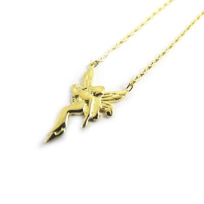 [L9763] - Gold-Plated 'Tinker Bell' Necklace