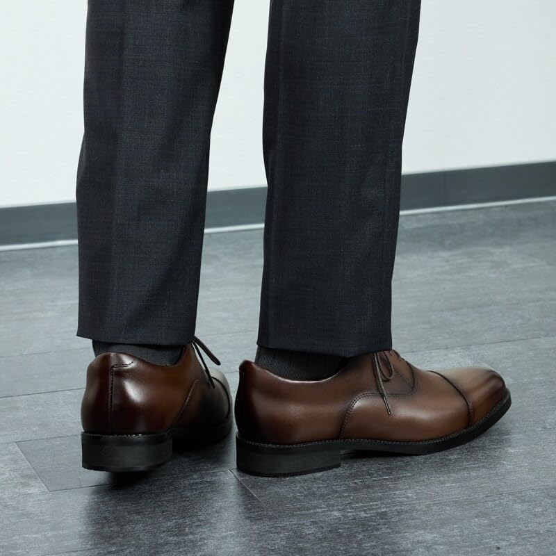 Business-Schuhe, echtes Leder, TU-8022-BK-265