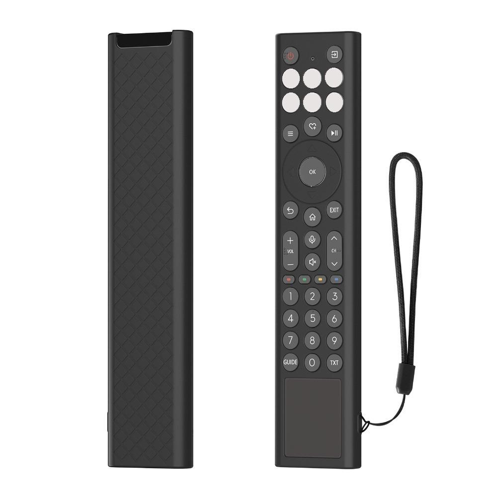 with Lanyard Protective Case Silicone Remote Control Sleeve for Hisense ERF6A66 Accessories