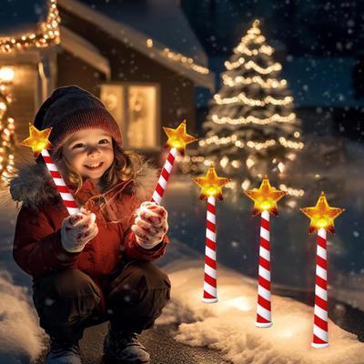 Magiczna świąteczna różdżka do światełek choinkowych LED Gwiazda Kontroler światełek świątecznych Zestaw gniazdek z bezprzewodowym pilotem przełącznikiem do światełek sznurkowych