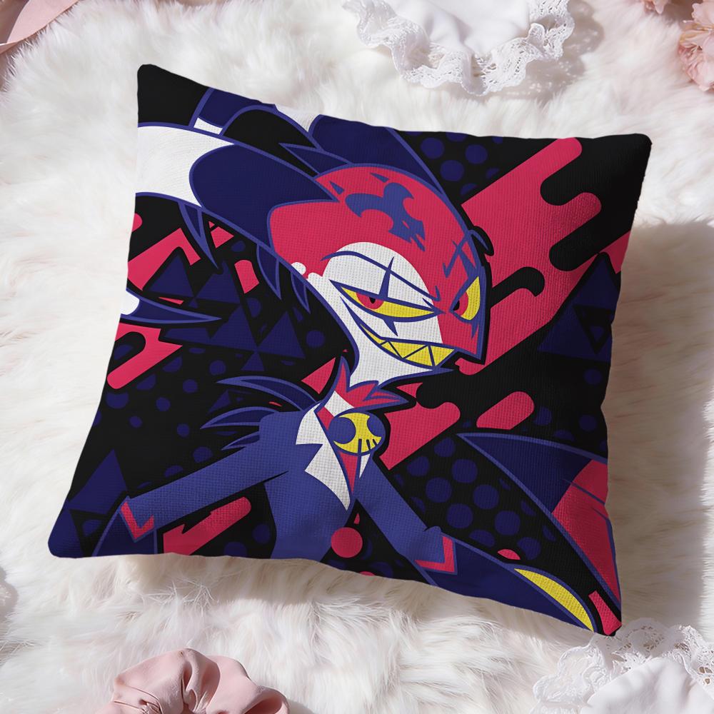 Anime H-Helluva B-BossS Cushion Cover Premium Comfort Reversible Pillow Cove -Two In One Design for Any Room & Car Interior
