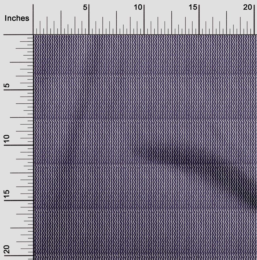 oneOone Cotton Flex Fabric Chevron Block Print Fabric BTY 40 Inches Wide