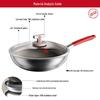 KOBACH Pure Titanium Honeycomb Non-Stick Wok