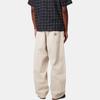 Carhartt WIP Loose Fit Straight Leg Zipper Comfortable Simple Casual Pants Men Bottoms I034809-2LP-4J