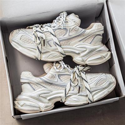 Dad Shoes Platform Heightening Tide Shoes 22 Autumn and Winter New Youth Personality Leisure Sports
