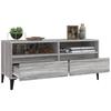 TV Cabinet Gray Sonoma 100x34.5x44.5 cm Particleboard