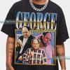 Maglietta Omaggio Retro George Costanza Fan Sitcom TV Seinfeld Stile Vintage Anni '90 Casual Larga Vintage Uomo Versatile