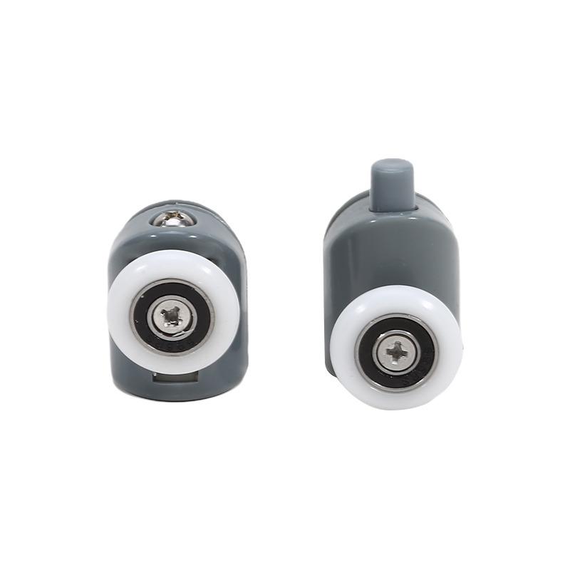 2PCS Household Shower Room Cabins Pulley / Shower Room Roller/Wheels/Pulleys Diameter 23/25mm Single Wheel Shower Room Pulley