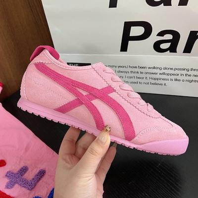 American Retro Soft Sole Inner Height Increase Yellow German Training Shoes Women's 2025 Spring New Sports and Leisure Board Shoes Forrest Gump Shoes