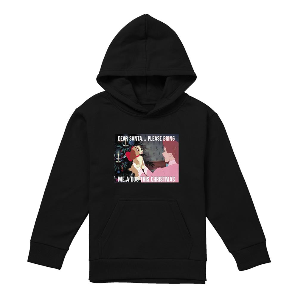 Lady And The Tramp Childrens/Kids Dog For Christmas Hoodie
