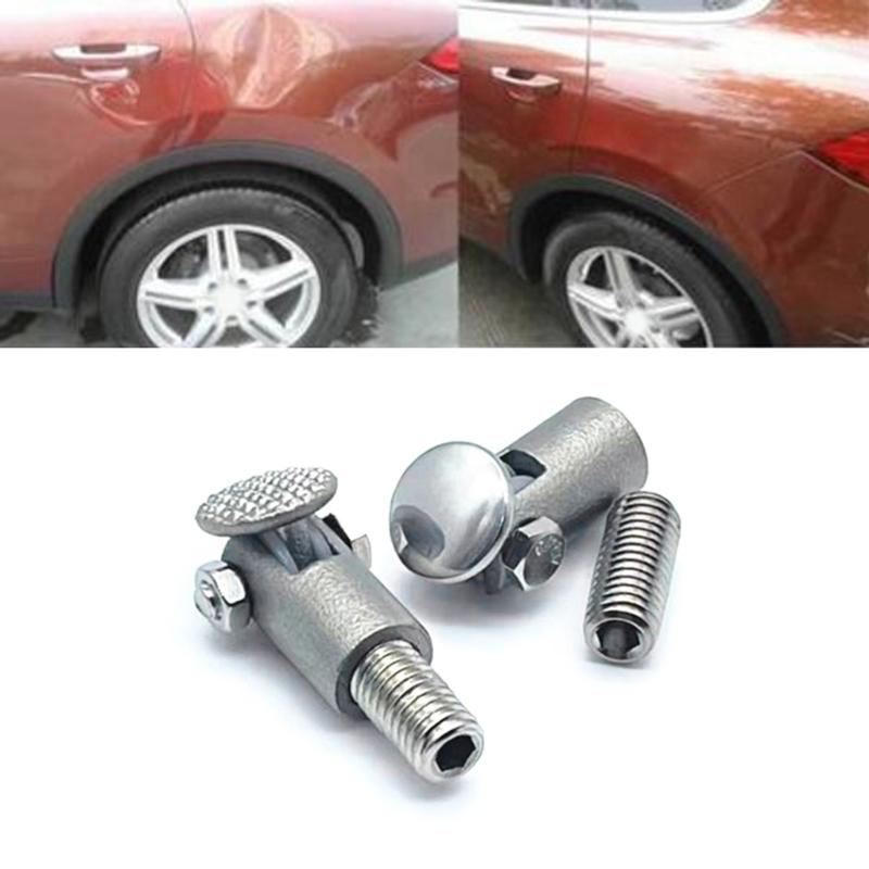 Car Auto Dent Repair Pad Iron Steerable Changeover Head Sliding Rod Plug Universal Head Automotive Dent Repairing Tool