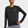 Nike Tricou de antrenament pentru alergare cu mânecă lungă Dri-FIT Slim Fit Femei Topuri Negru AJ8129-010