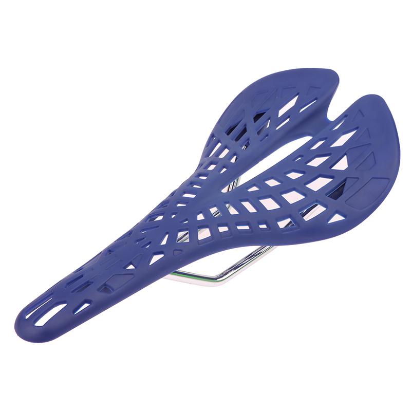 Mountain Road Seat Saddle Ultra-Light Shock-Absorbing Plastic Racing Bike Riding Hollow Saddle Cobweb Seats Bike Cycling Parts