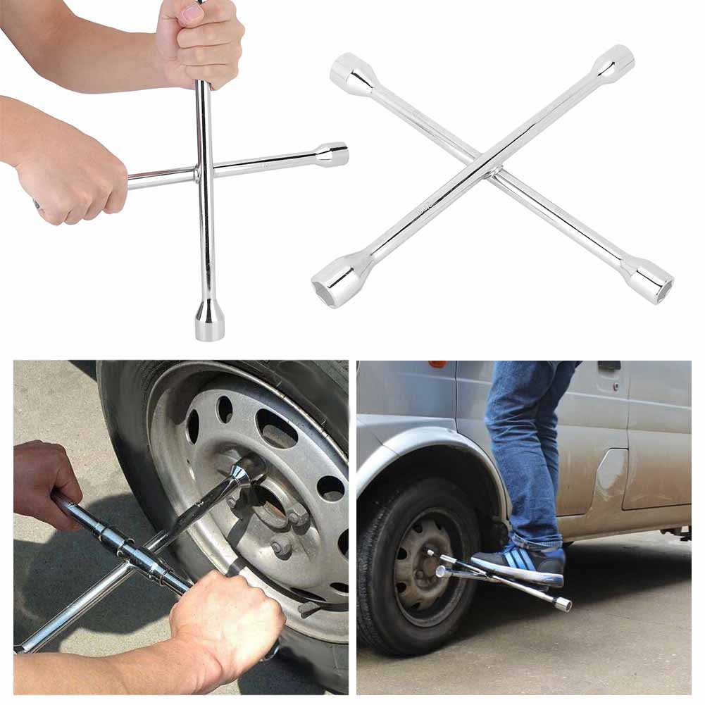 Kreuzschlüssel Auto Reifenabzieher Nuss Autoreparaturwerkzeug Montageschlüssel