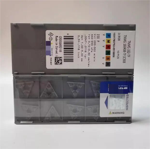 

TNMG160408-TF IC908 /Industrial indexable Carbide Inserts 10 PCS