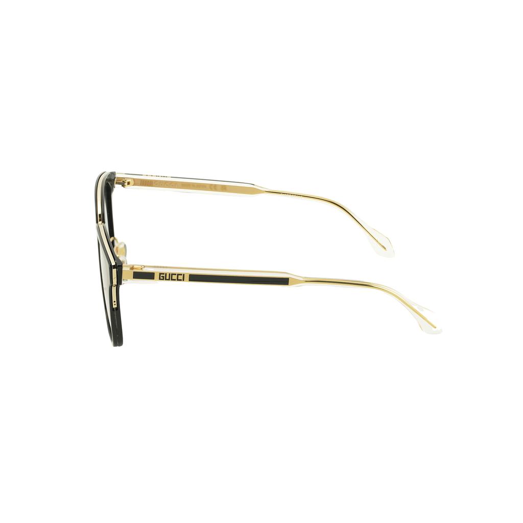 Gucci Minimalist Thin Leg Square Sunglasses Unisex Sunglasses 889652386560