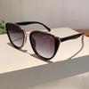 Casual Vintage Cat Eye Sunglasses Coated UV400 Sun Glasses Trendy Gradient Lens Protective Eyewear for Women & Men
