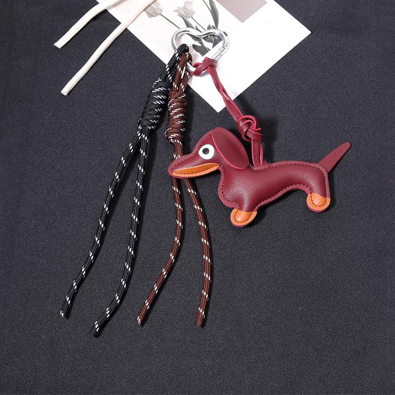 Woven Rope Bag Pendant Designer Creative Keychain Handbag Accessories Bag Charms For Women And Girl Gift