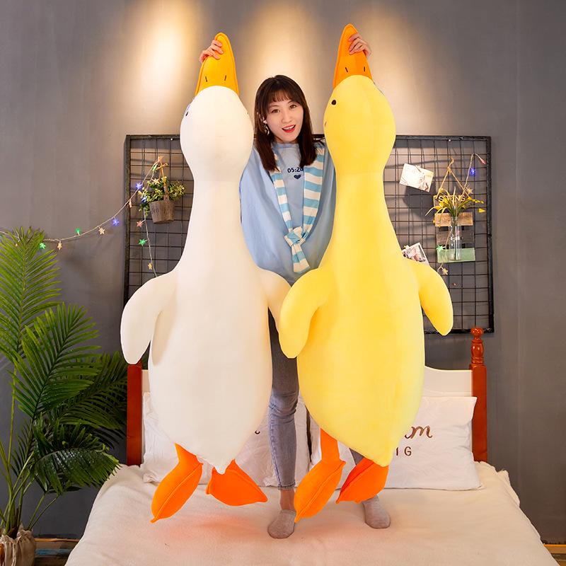 

Cute Soft Duck Plush Doll - Lying Style Sleeping Pillow 65cm, 0.3kg