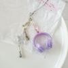 Charm Pink Butterfly Love Heart Mobile Phone Chain For Iphone Girl Women Jewelry Strap Beaded Lanyard Hanging Cord Bracelet