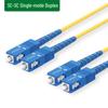 Green Alliance SC-SC Single-Mode Dual-Core Fiber Optic Patch Cord