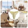 100PCS Retro Box Corner Protectors Decorative Box Corner Guard Elegant Corner Protectors for Wooden Steps Stair Dust Corners