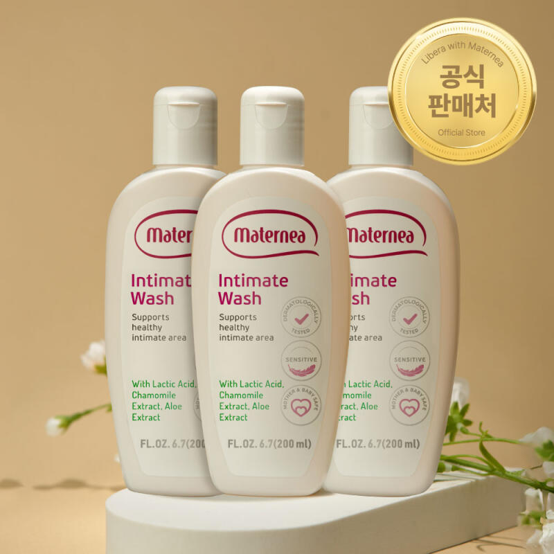 MATERNEA Mild Feminine Cleanser 200ml x 3 (includes 3 pumps) Mild Feminine Cleanser 200ml 2+1