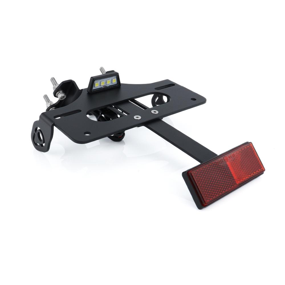 

License Plate Holder Bracket For Yamaha FZ-07 / MT-07 2014-2024 YZF R7 2021 2022 2023 2024 Rear Tail Tidy Fender Eliminator kit чёрный