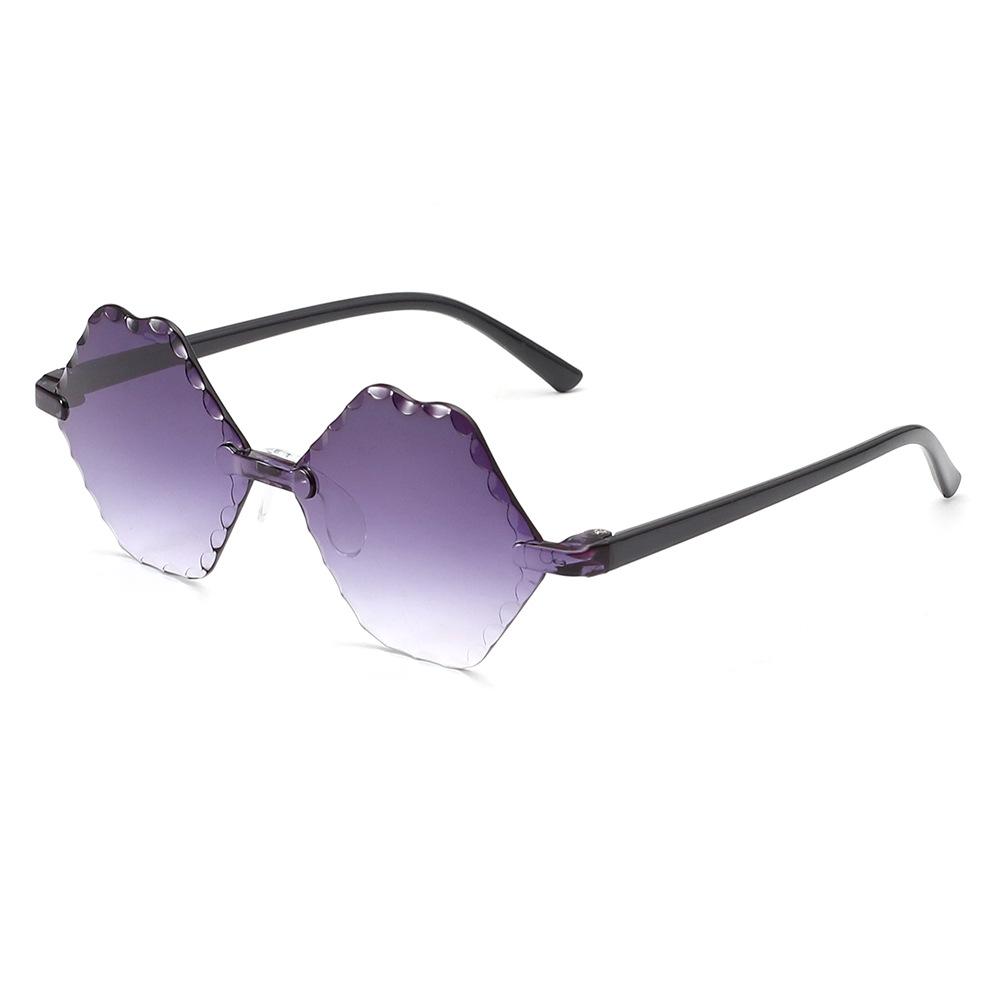 Fashion rimless Kids Sunglasses Boys Girls lips Sun Glasses Classic Children Eyewear Lentes sunglasses for female male