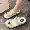 Mary Jane hole shoes women's 2 new summer outer wear bag head non-slip jelly sandals