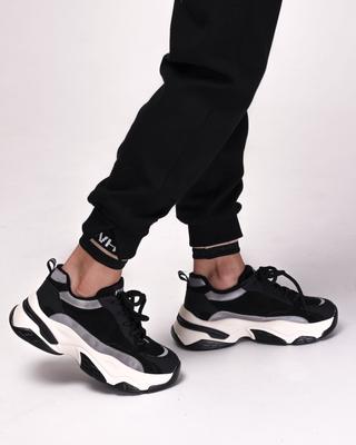 Sneakers Prima d'Arte 6265 36 Black Leather Suede
