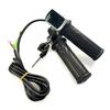 NEW HOT In Stock-For Electric Scooter Bike Parts- 48V Throttle Handlebar Grip Power Speed Rotary With Key With LCD Battery Displ
