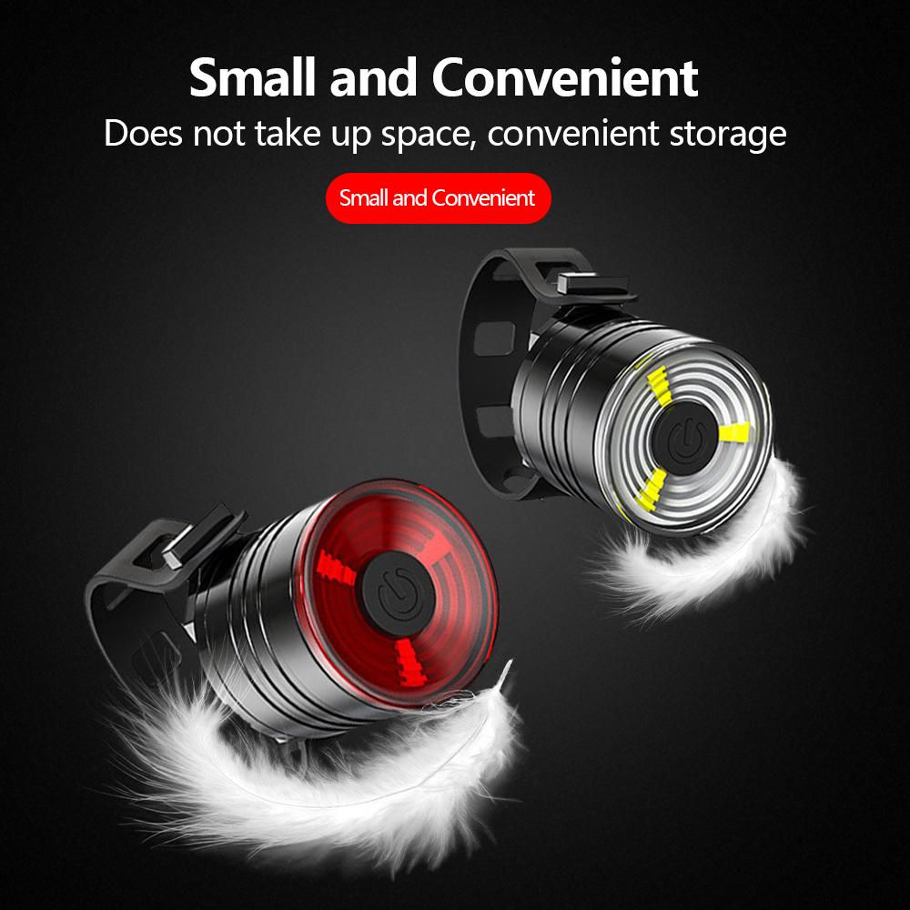 Bicycle Tail Light Bike Rear Light Flashlight for Bike Cycling Led Waterproof Bicycle Light Accessories for MTB Bike Accessories