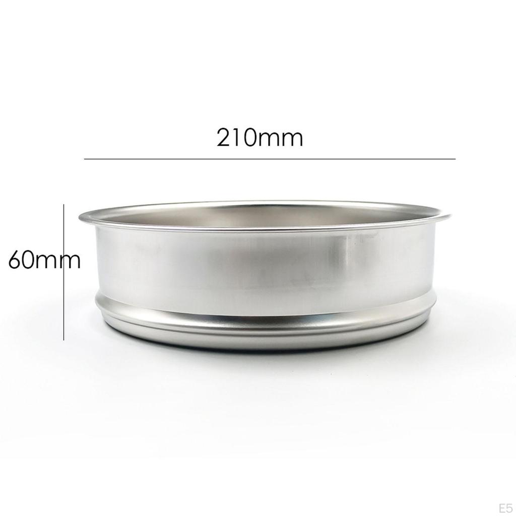 Kitchen Flour Sifter Manual Strainers Baking Tools Reusable Bean Filter for