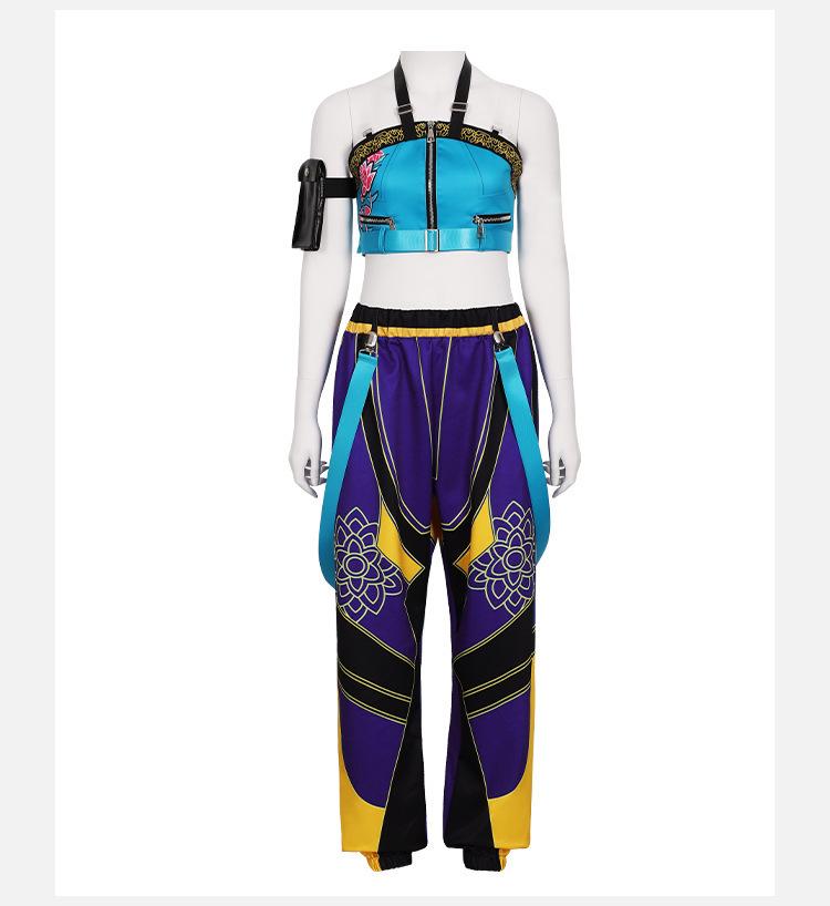 K-POP Demon Hunter Girl Group Cosplay Costume: Mira, Lumi, Zoe Children’s Attire