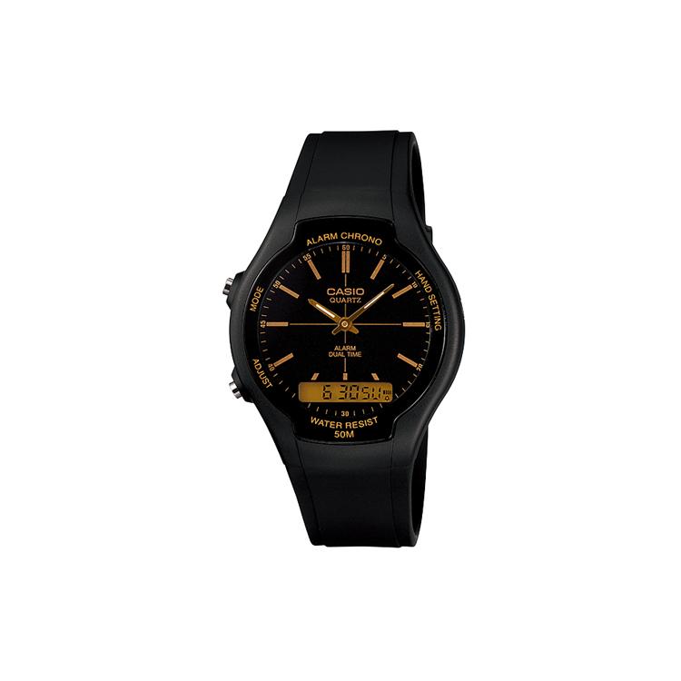 CASIO Мужские Стандартная серия Черные часы AW-90H-9E AW-90H-9E Black Dial