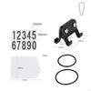 And Holder Bracket with Straps Seatpost Card PP Fixed for Bike Rack Accessories
